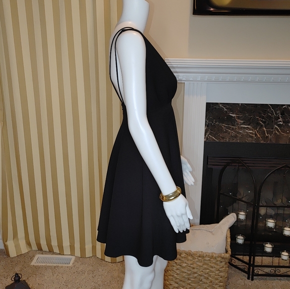 PAPER CHANDELIER STRAPPY A-LINE DRESS S - Picture 2 of 6